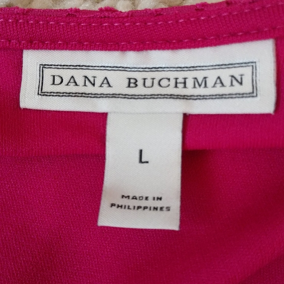 DONATED Dana Buchman Short Sleeve Midi Dress - Picture 3 of 6